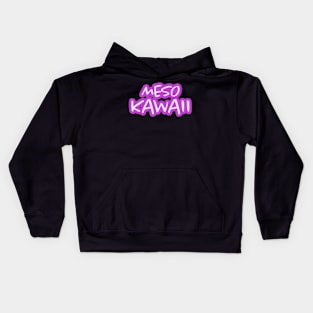 Meso Kawaii Shirt Kids Hoodie